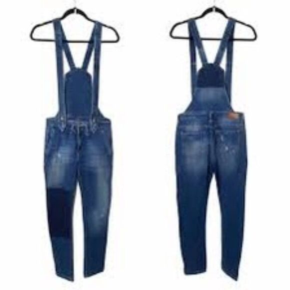 Zara Denim Rules by TRF overalls size S - Picture 3 of 10